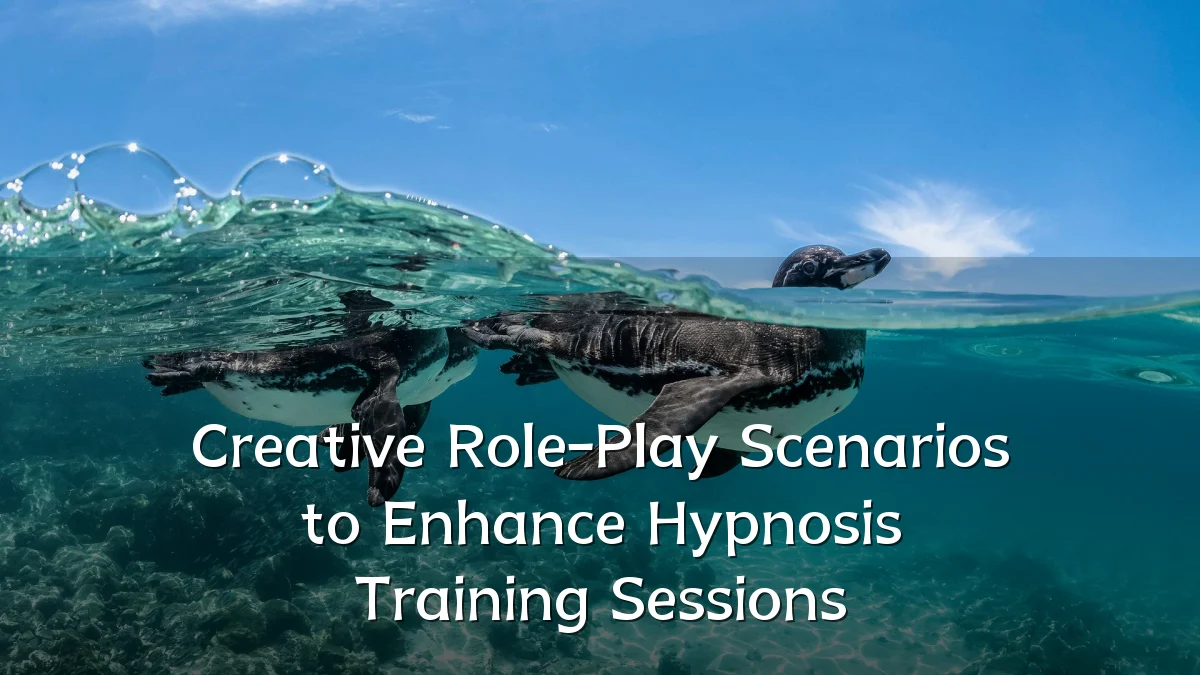 Creative Role-Play Scenarios to Enhance Hypnosis Training Sessions