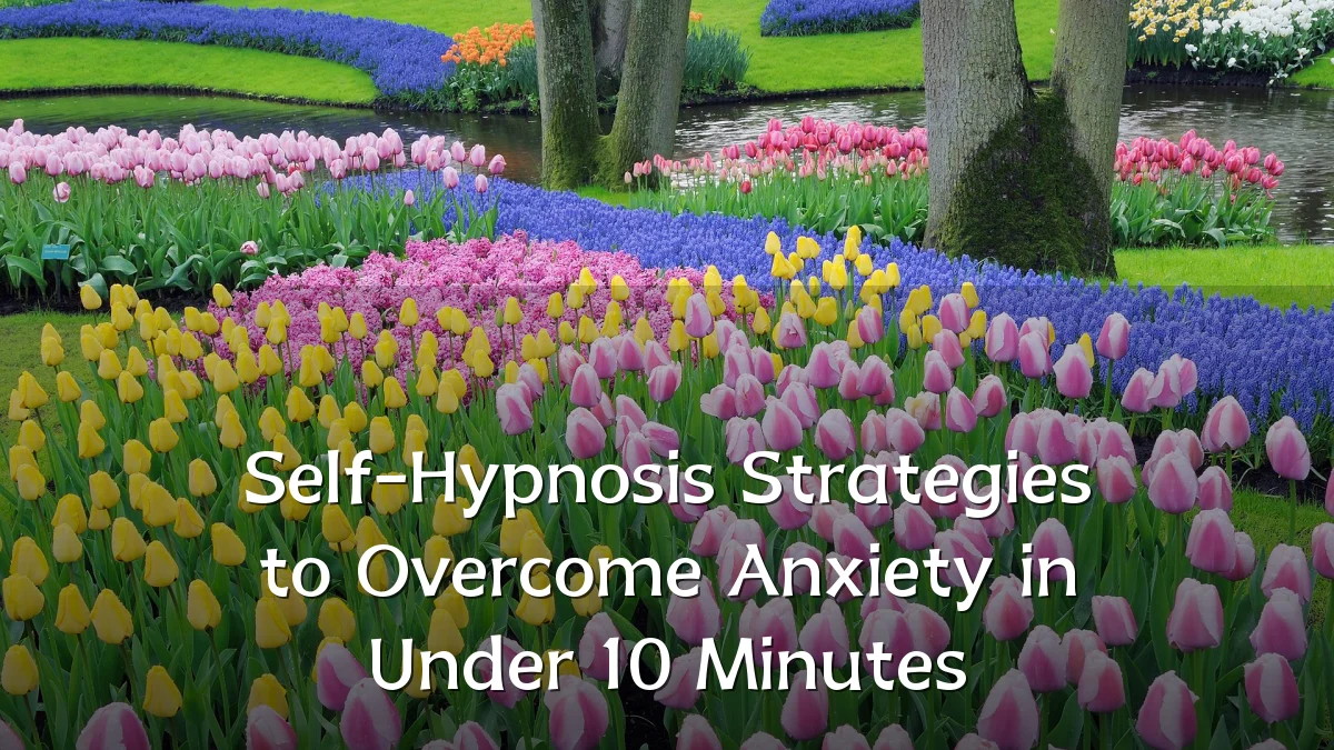 Self-Hypnosis Strategies to Overcome Anxiety in Under 10 Minutes