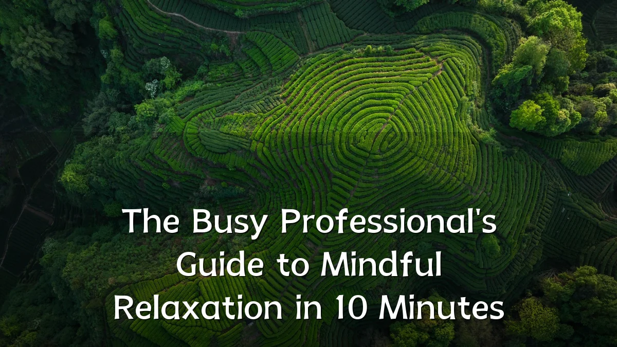 The Busy Professional's Guide to Mindful Relaxation in 10 Minutes