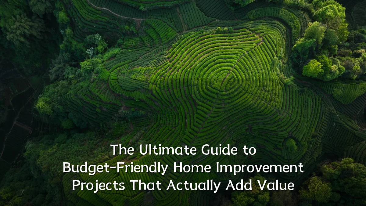 The Ultimate Guide to Budget-Friendly Home Improvement Projects That Actually Add Value