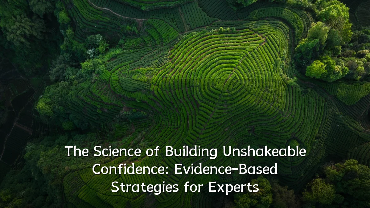 The Science of Building Unshakeable Confidence: Evidence-Based Strategies for Experts