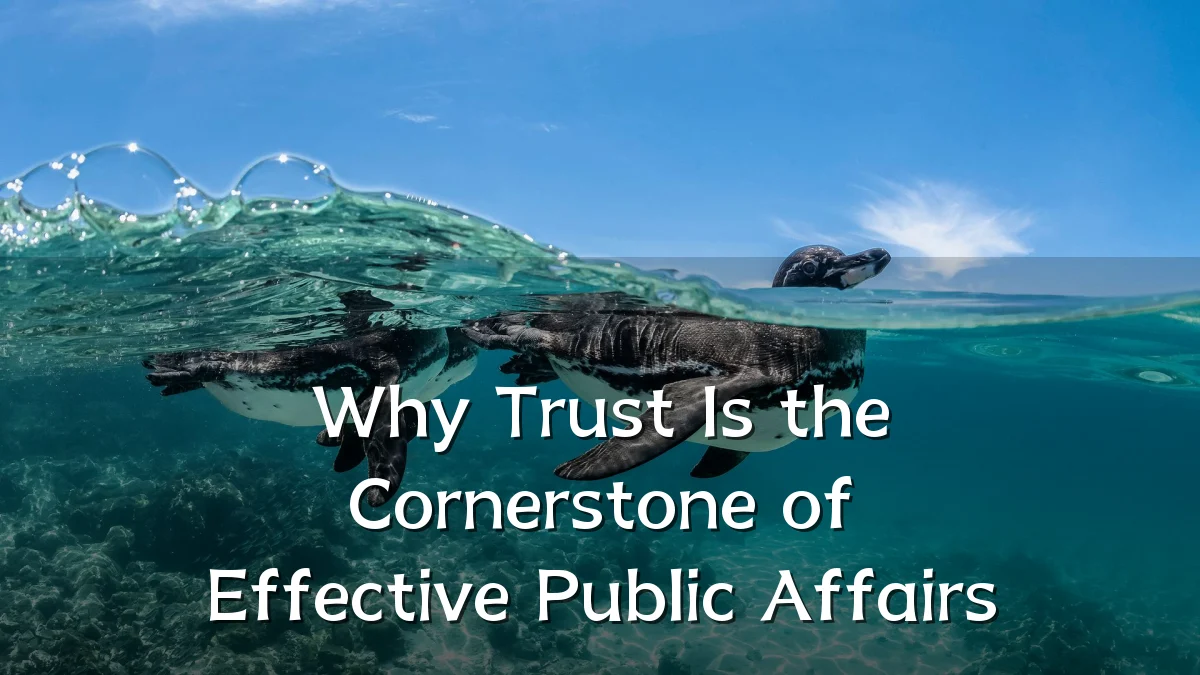 Why Trust Is the Cornerstone of Effective Public Affairs